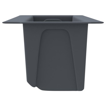 vidaXL Ζαρντινιέρες για Ευρωπαλέτες 12 τεμ. Γκρι 36x13,5x9,5 εκ. PP