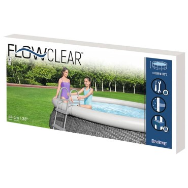 Bestway Σκάλα Πισίνας με 2 Σκαλοπάτια Flowclear 84 εκ.