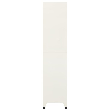 vidaXL Φοριαμός Γκρι και Μπλε 90x40x180cm Ατσάλινος 1 τεμ.