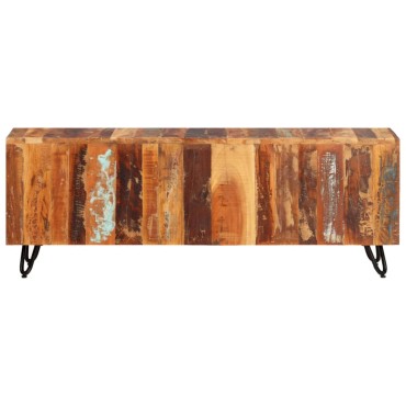 vidaXL Έπιπλο Τηλεόρασης 110x30x40cm από Μασίφ Ανακυκλωμένο Ξύλο
