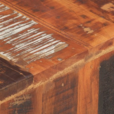vidaXL Έπιπλο Τηλεόρασης 110x30x40cm από Μασίφ Ανακυκλωμένο Ξύλο