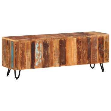 vidaXL Έπιπλο Τηλεόρασης 110x30x40cm από Μασίφ Ανακυκλωμένο Ξύλο