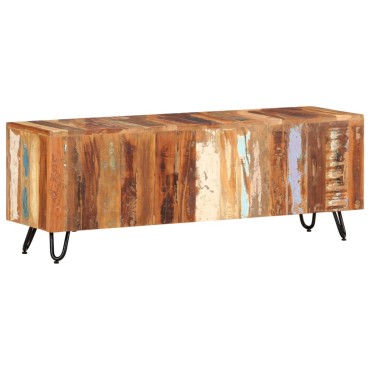 vidaXL Έπιπλο Τηλεόρασης 110x30x40cm από Μασίφ Ανακυκλωμένο Ξύλο