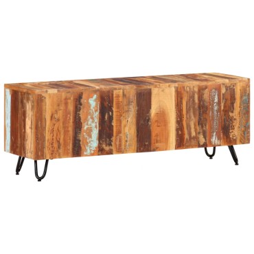 vidaXL Έπιπλο Τηλεόρασης 110x30x40cm από Μασίφ Ανακυκλωμένο Ξύλο