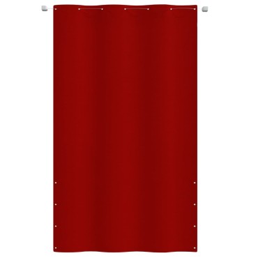 vidaXL Διαχωριστικό Βεράντας Κόκκινο 140 x 240 εκ. Ύφασμα Oxford