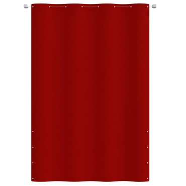 vidaXL Διαχωριστικό Βεράντας Κόκκινο 160 x 240 εκ. Ύφασμα Oxford