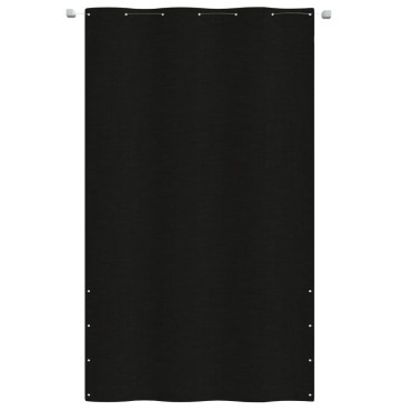 vidaXL Διαχωριστικό Βεράντας Μαύρο 140 x 240 εκ. Ύφασμα Oxford
