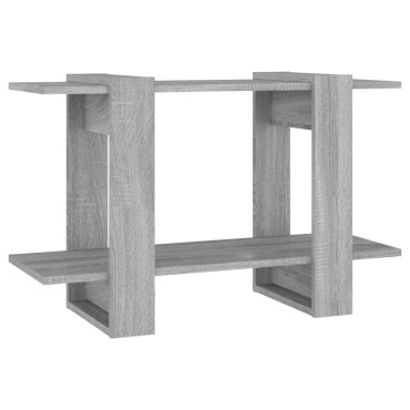 vidaXL Βιβλιοθήκη/Διαχωριστικό Χώρου Γκρι Sonoma 80x30x51cm 1 τεμ.