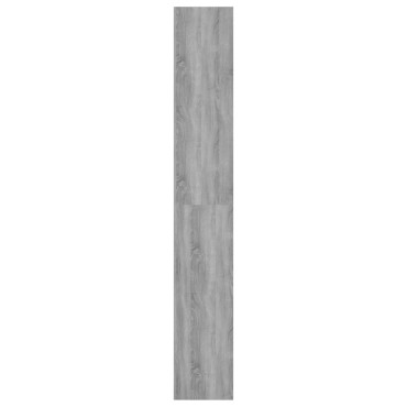 vidaXL Βιβλιοθήκη/Διαχωριστικό Χώρου Γκρι Sonoma 60x30x198cm 1 τεμ.