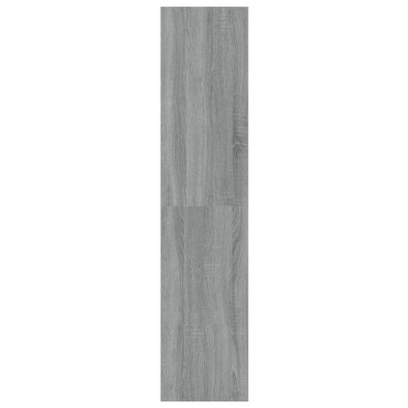 vidaXL Βιβλιοθήκη/Διαχωριστικό Χώρου Γκρι Sonoma 100x30x135cm 1 τεμ.