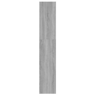 vidaXL Βιβλιοθήκη/Διαχωριστικό Χώρου Γκρι Sonoma 100x30x166cm 1 τεμ.