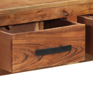 vidaXL Μπουφές με 3 Συρτάρια 110x30x80cm από Μασίφ Ξύλο Ακακίας 1 τεμ.