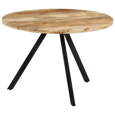 vidaXL Τραπεζαρία 110x75cm από Μασίφ Ξύλο Μάνγκο 1 τεμ.