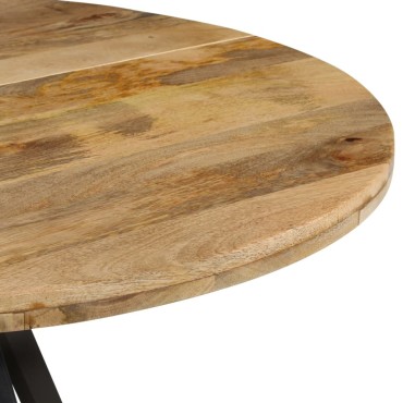 vidaXL Τραπεζαρία 110x75cm από Μασίφ Ξύλο Μάνγκο 1 τεμ.