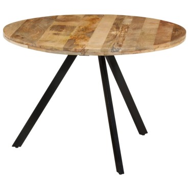 vidaXL Τραπεζαρία 110x75cm από Μασίφ Ξύλο Μάνγκο 1 τεμ.