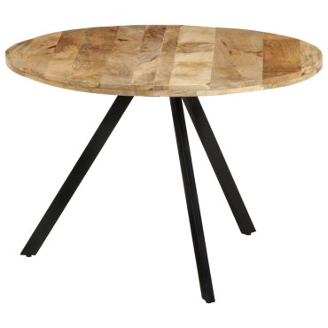 vidaXL Τραπεζαρία 110x75cm από Μασίφ Ξύλο Μάνγκο 1 τεμ.