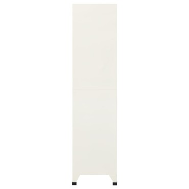 vidaXL Φοριαμός Γκρι και Μπλε 90x45x180cm Ατσάλινος 1 τεμ.