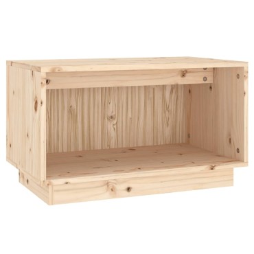 vidaXL Έπιπλο Τηλεόρασης 60x35x35cm από Μασίφ Ξύλο Πεύκου