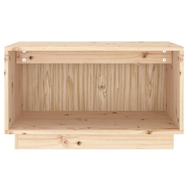 vidaXL Έπιπλο Τηλεόρασης 60x35x35cm από Μασίφ Ξύλο Πεύκου
