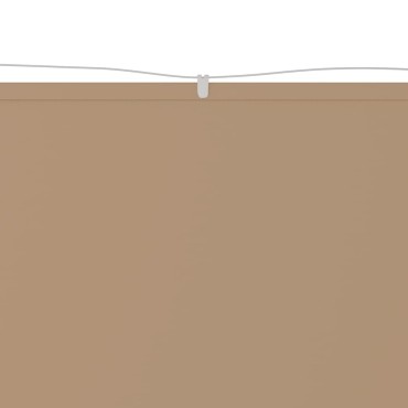 vidaXL Τέντα Κάθετη Taupe 140 x 800 εκ. από Ύφασμα Oxford