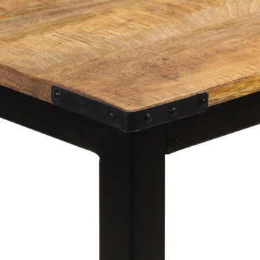 vidaXL Τραπεζαρία 110x60x76cm από Μασίφ Ξύλο Μάνγκο 1 τεμ.