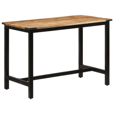 vidaXL Τραπεζαρία 110x60x76cm από Μασίφ Ξύλο Μάνγκο 1 τεμ.