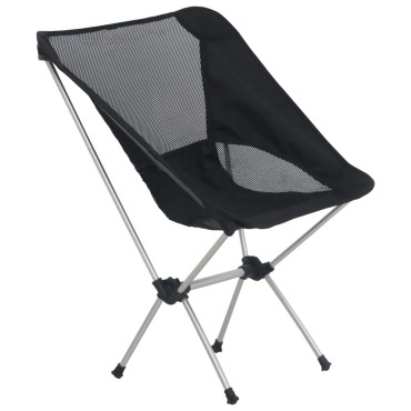 vidaXL Καρέκλες Κάμπινγκ 2 τεμ 54x50x65εκ Αλουμίνιο & Τσάντα Μεταφοράς