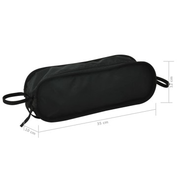 vidaXL Καρέκλες Κάμπινγκ 2 τεμ 54x50x65εκ Αλουμίνιο & Τσάντα Μεταφοράς