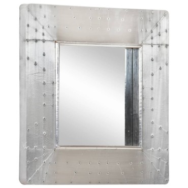 vidaXL Καθρέφτης Aviator 50 x 50 εκ. Μεταλλικός