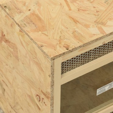 vidaXL Ενυδρείο Ερπετών 120 x 50 x 50 εκ. από Επεξεργασμένο Ξύλο