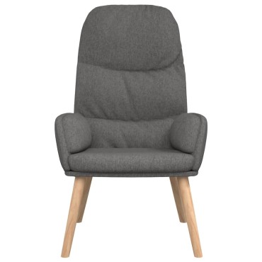 vidaXL Πολυθρόνα Relax Ανοιχτό Γκρι Υφασμάτινη 70x77x98cm 1 τεμ.