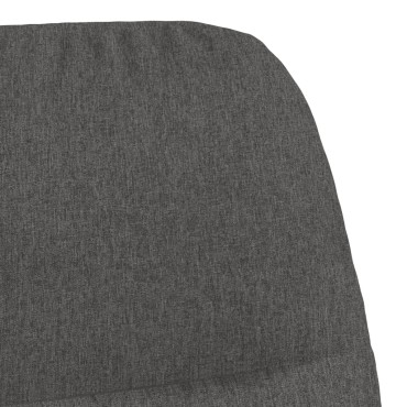 vidaXL Πολυθρόνα Relax Σκούρο Γκρι Υφασμάτινη 70x77x98cm 1 τεμ.