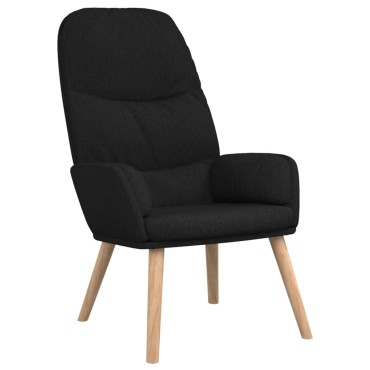 vidaXL Πολυθρόνα Relax Μαύρη Υφασμάτινη 70x77x98cm 1 τεμ.