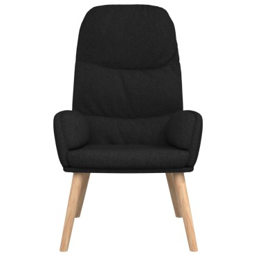 vidaXL Πολυθρόνα Relax Μαύρη Υφασμάτινη 70x77x98cm 1 τεμ.