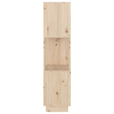 vidaXL Βιβλιοθήκη/Διαχωριστικό Χώρου 51x25x101cm Μασίφ Ξύλο Πεύκου 1 τεμ.