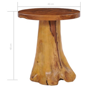 vidaXL Τραπεζάκι Σαλονιού 40x40cm από Μασίφ Ξύλο Teak 1 τεμ.