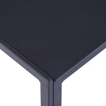 vidaXL Σετ Τραπεζαρίας 5 τεμ. Μπορντό 105x60x74cm