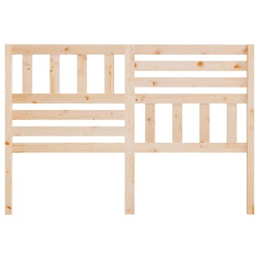 vidaXL Κεφαλάρι Κρεβατιού 141x4x100cm από Μασίφ Ξύλο Πεύκου 1 τεμ.