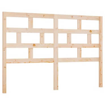 vidaXL Κεφαλάρι Κρεβατιού 166x4x100cm από Μασίφ Ξύλο Πεύκου 1 τεμ.