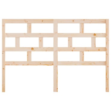 vidaXL Κεφαλάρι Κρεβατιού 166x4x100cm από Μασίφ Ξύλο Πεύκου 1 τεμ.