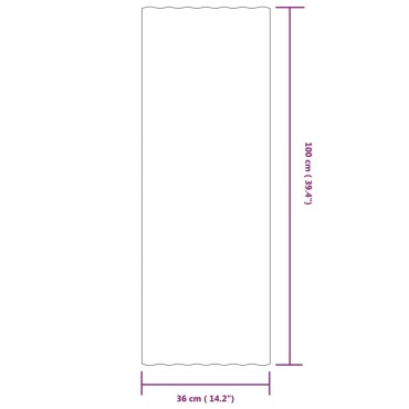 vidaXL Πάνελ Οροφής 12 τεμ. Πράσινα 100x36 εκ Ατσάλινα με Ηλεκτρ. Βαφή