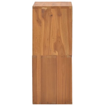 vidaXL Κομοδίνο 40x30x76cm από Μασίφ Ξύλο Teak 1 τεμ.