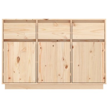vidaXL Μπουφές 110x34x75cm από Μασίφ Ξύλο Πεύκου 1 τεμ.