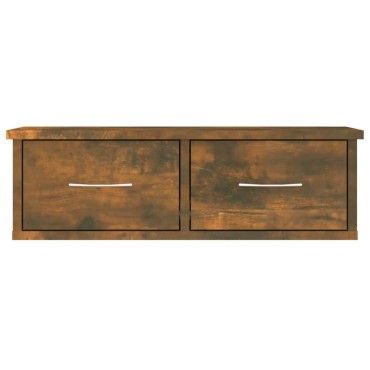 vidaXL Ντουλάπι Τοίχου Καπνιστή Δρυς 60x26x18,5cm Επεξεργασμένο Ξύλο 1 τεμ.
