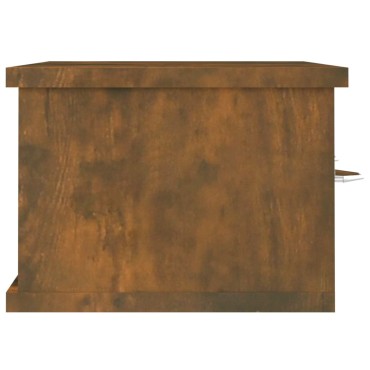 vidaXL Ντουλάπι Τοίχου Καπνιστή Δρυς 60x26x18,5cm Επεξεργασμένο Ξύλο 1 τεμ.