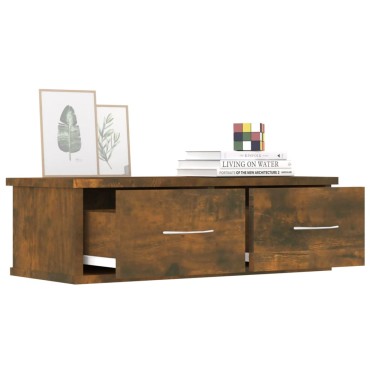 vidaXL Ντουλάπι Τοίχου Καπνιστή Δρυς 60x26x18,5cm Επεξεργασμένο Ξύλο 1 τεμ.