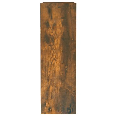 vidaXL Βιβλιοθήκη Καπνιστή Δρυς 60x24x76cm Επεξεργασμένο Ξύλο 1 τεμ.