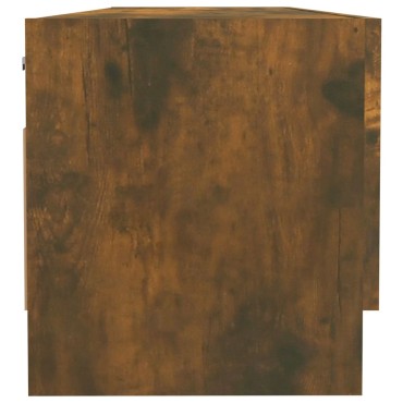 vidaXL Ντουλάπα Καπνιστή Δρυς 100x32,5x35cm από Επεξεργασμένο Ξύλο 1 τεμ.