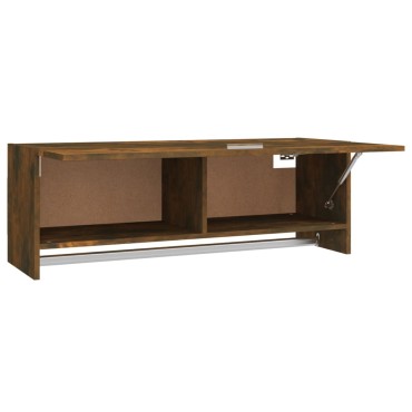 vidaXL Ντουλάπα Καπνιστή Δρυς 100x32,5x35cm από Επεξεργασμένο Ξύλο 1 τεμ.