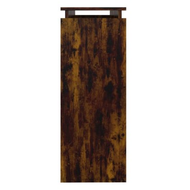 vidaXL Τραπέζι Κονσόλα Καπνιστή Δρυς 102x30x80cm Επεξεργασμένο Ξύλο 1 τεμ.